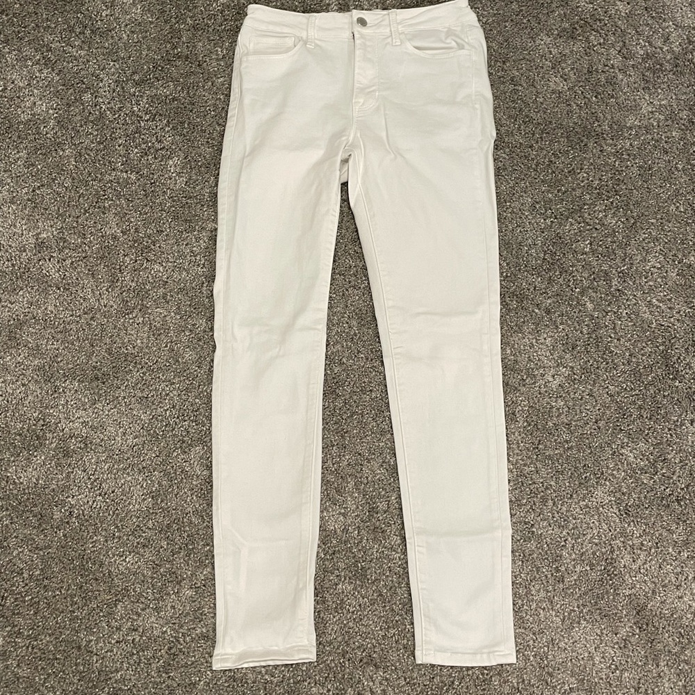 Just USA White Jeans Size 6 Skinny